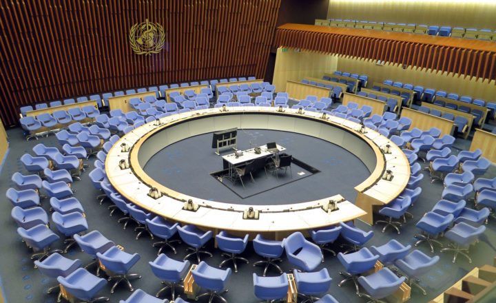 World Health Organization Executive Board Room / CC / wikipedia.org